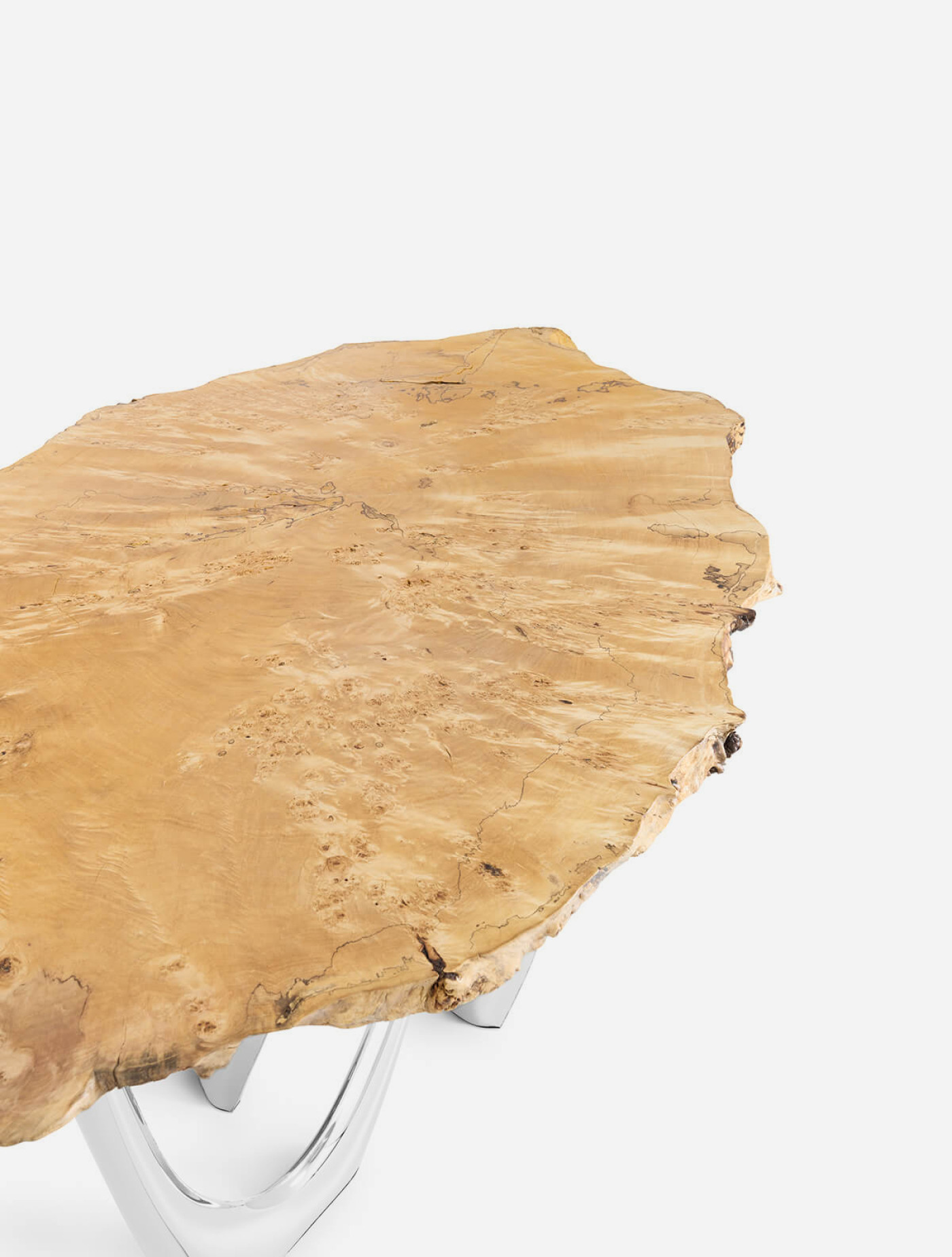 Zieta_G-TABLE_Poplar_Burl_top_inox_polished_base_1