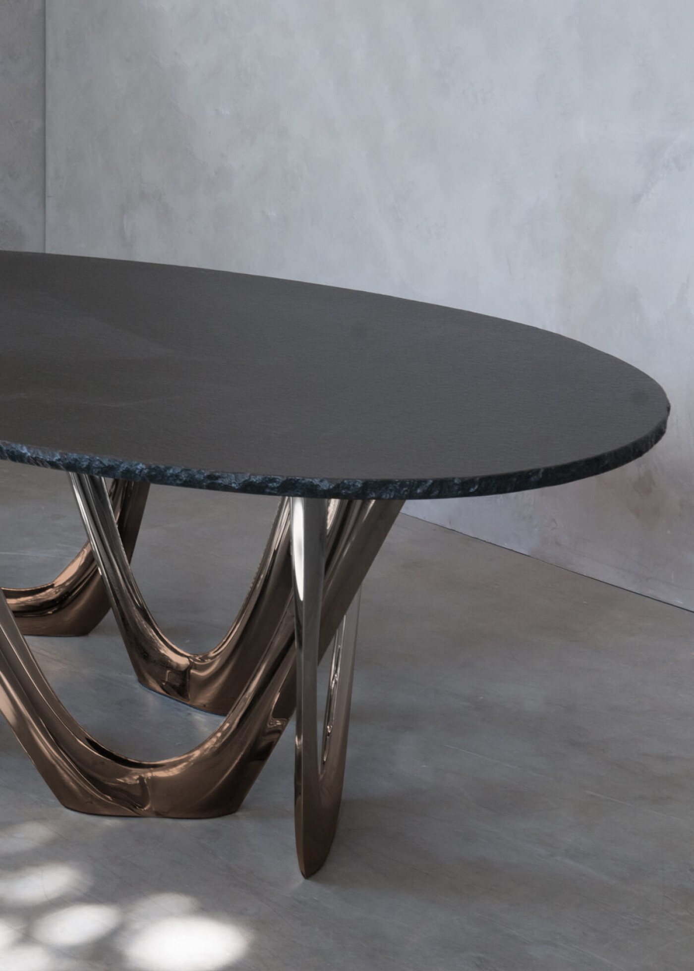 G-Table Granite Heat Flamed Gold
