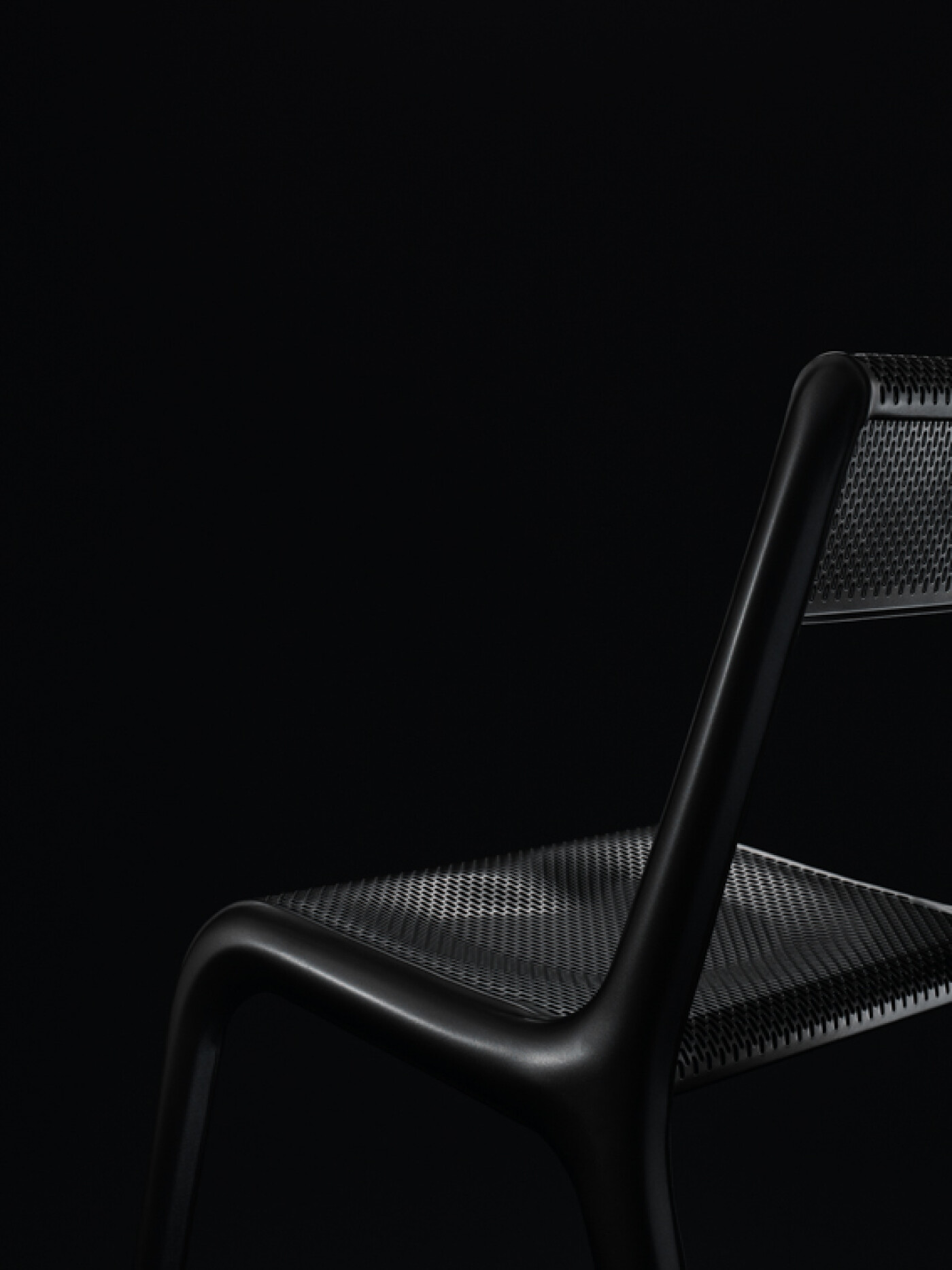 Zieta_ULTRALEGGERA_Chair_anodic black_Zieta_Collection_photo-Ernest_Winczyk_4