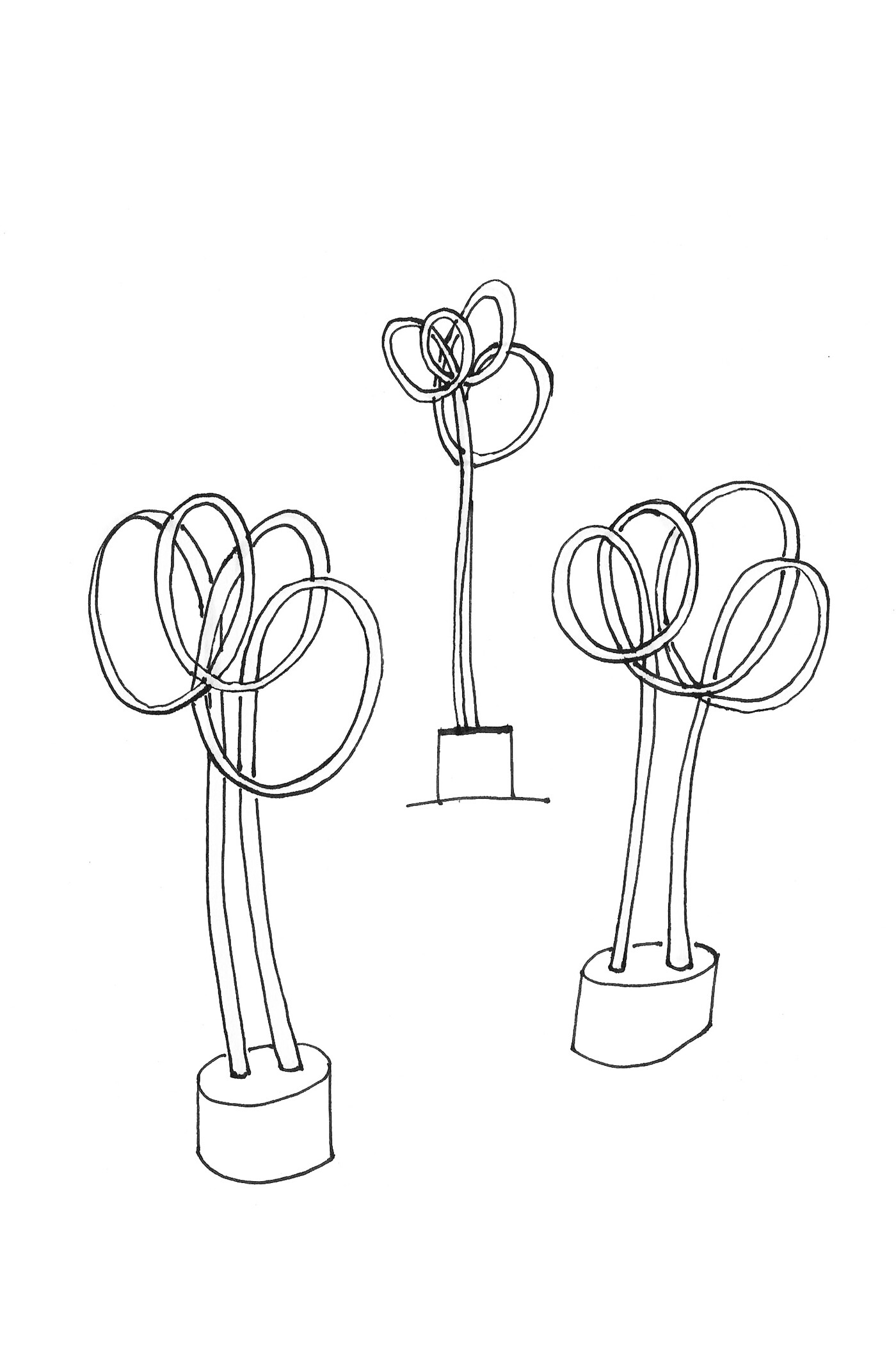 oskar zięta, sculpture raster gallery, trzepaki