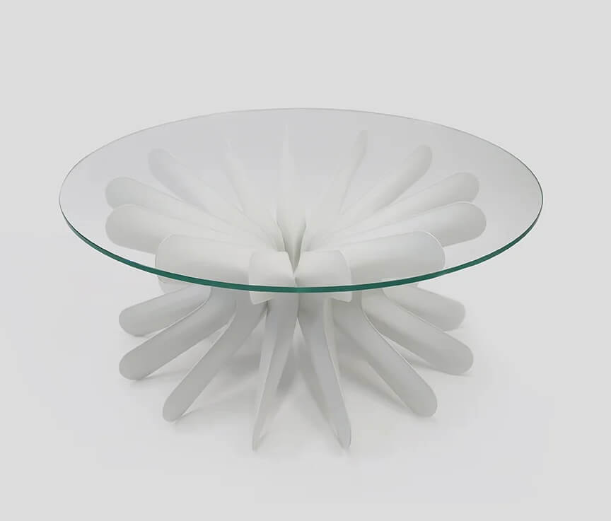 Zieta_STEEL_IN_ROTATION_COFFEE_TABLE_glass_top_white_matt_RAL_9010_base_Heat_Collection_2