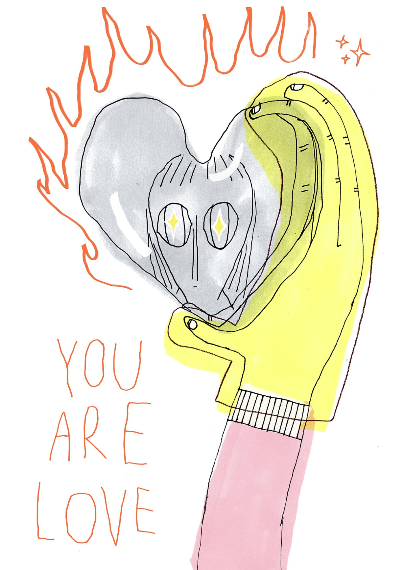 Illustration of Zieta's Hot Heart