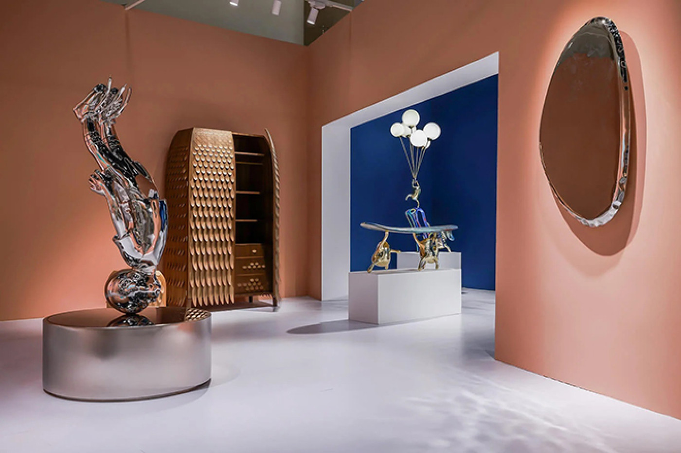 NECTAR presented at the Gallery All, as part of the JingArt Beijing 2021. Photo courtesy of the Gallery All.