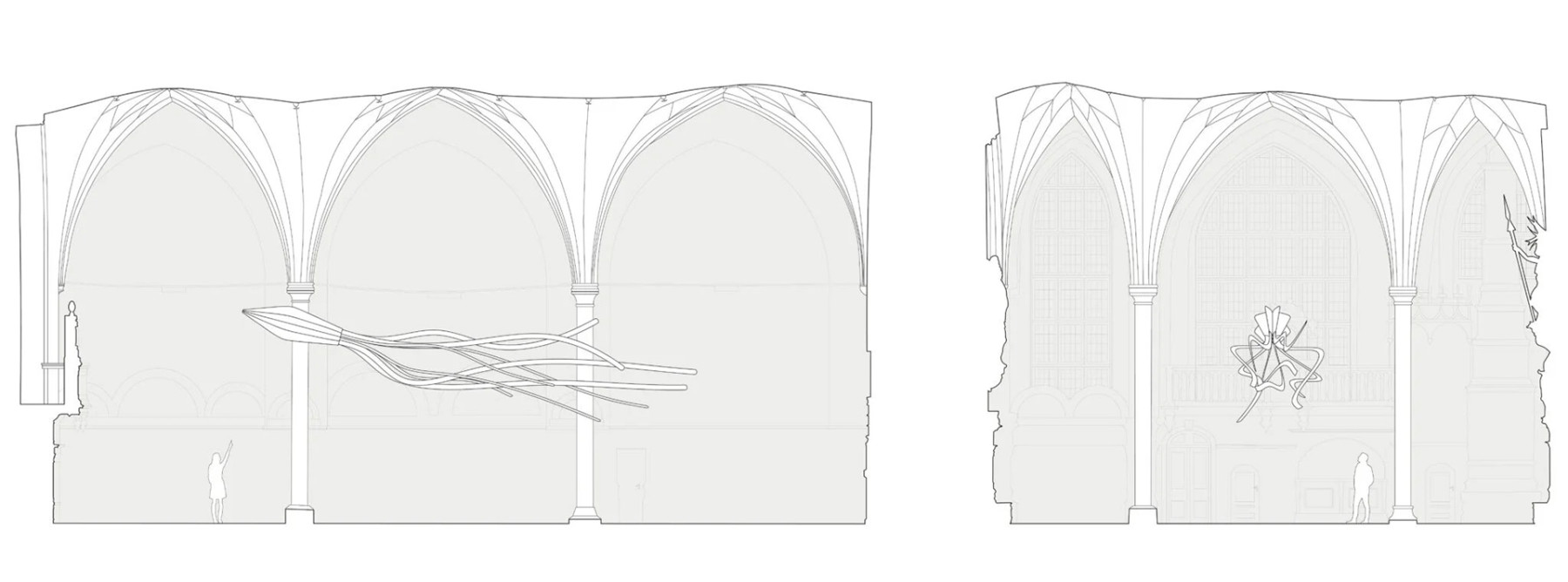 Kraken Oskar Zięta Sculpture Rzeźba Dwór Artusa Gdańsk