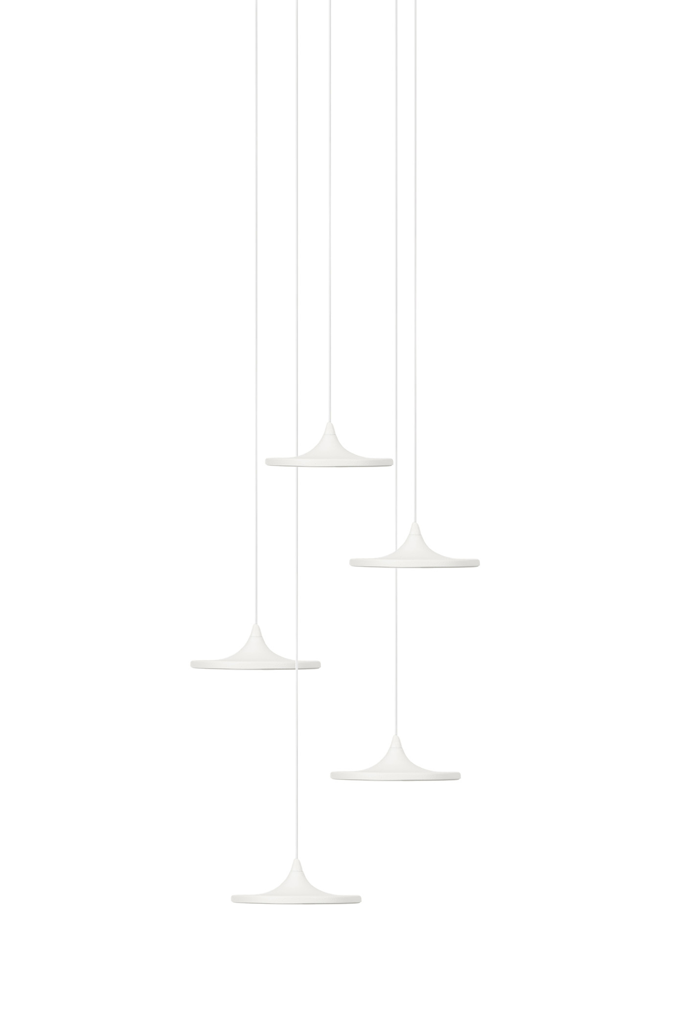 Luna Set 5 White Matt 9010 CCT 3000