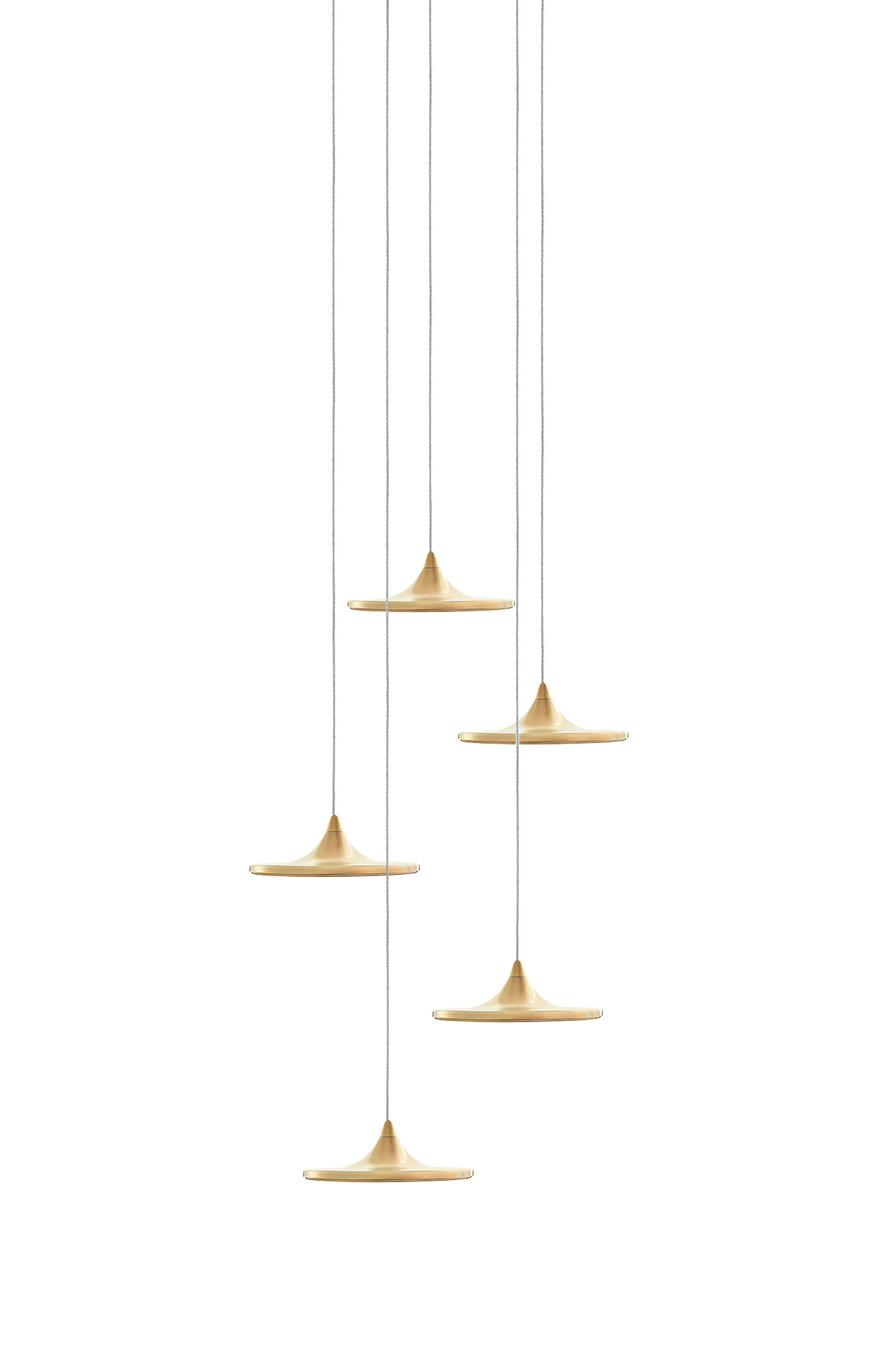 Luna Set 5 Heat Flamed Gold CCT 300