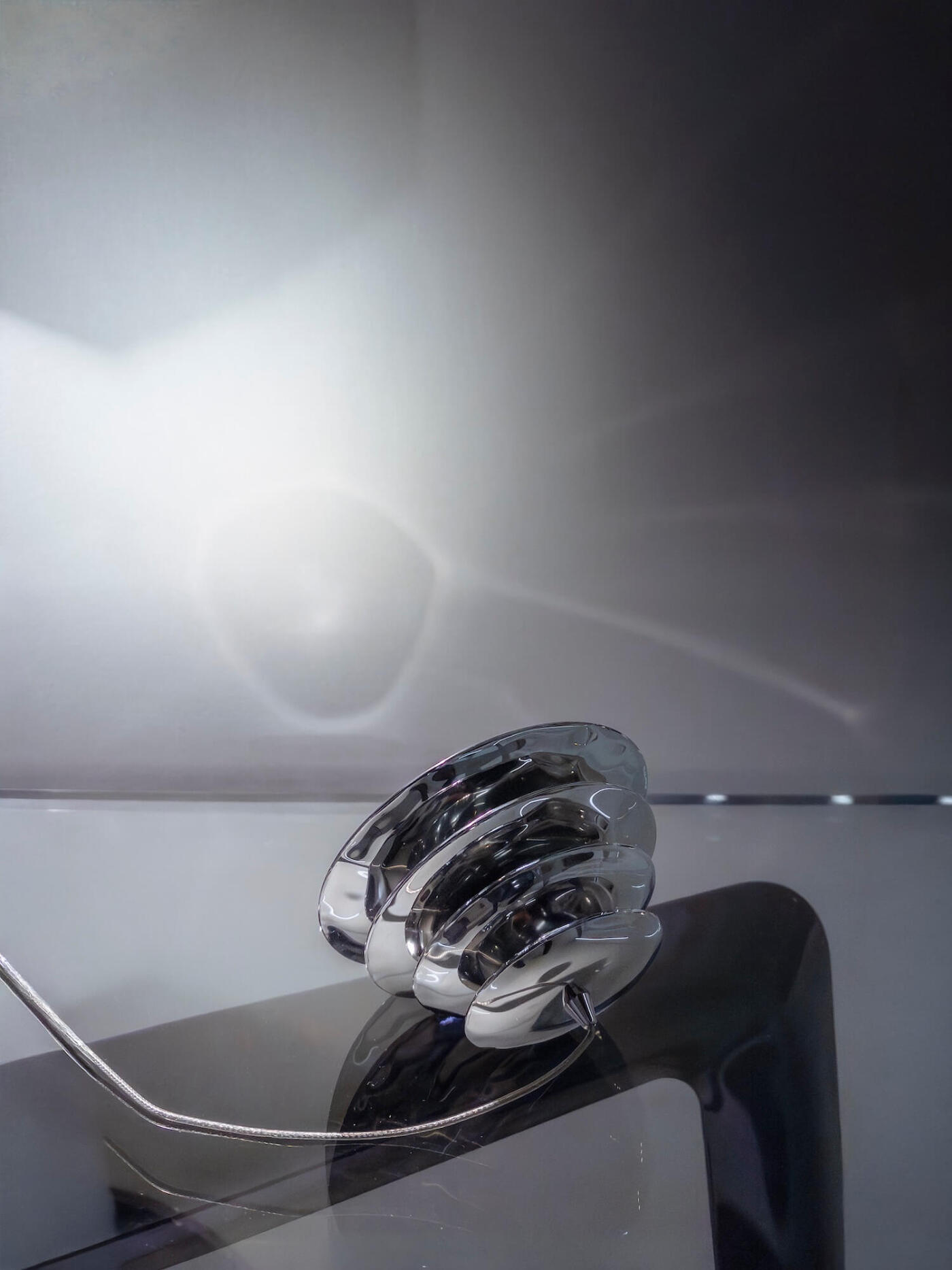 zieta harmonica cone inox table lamp 