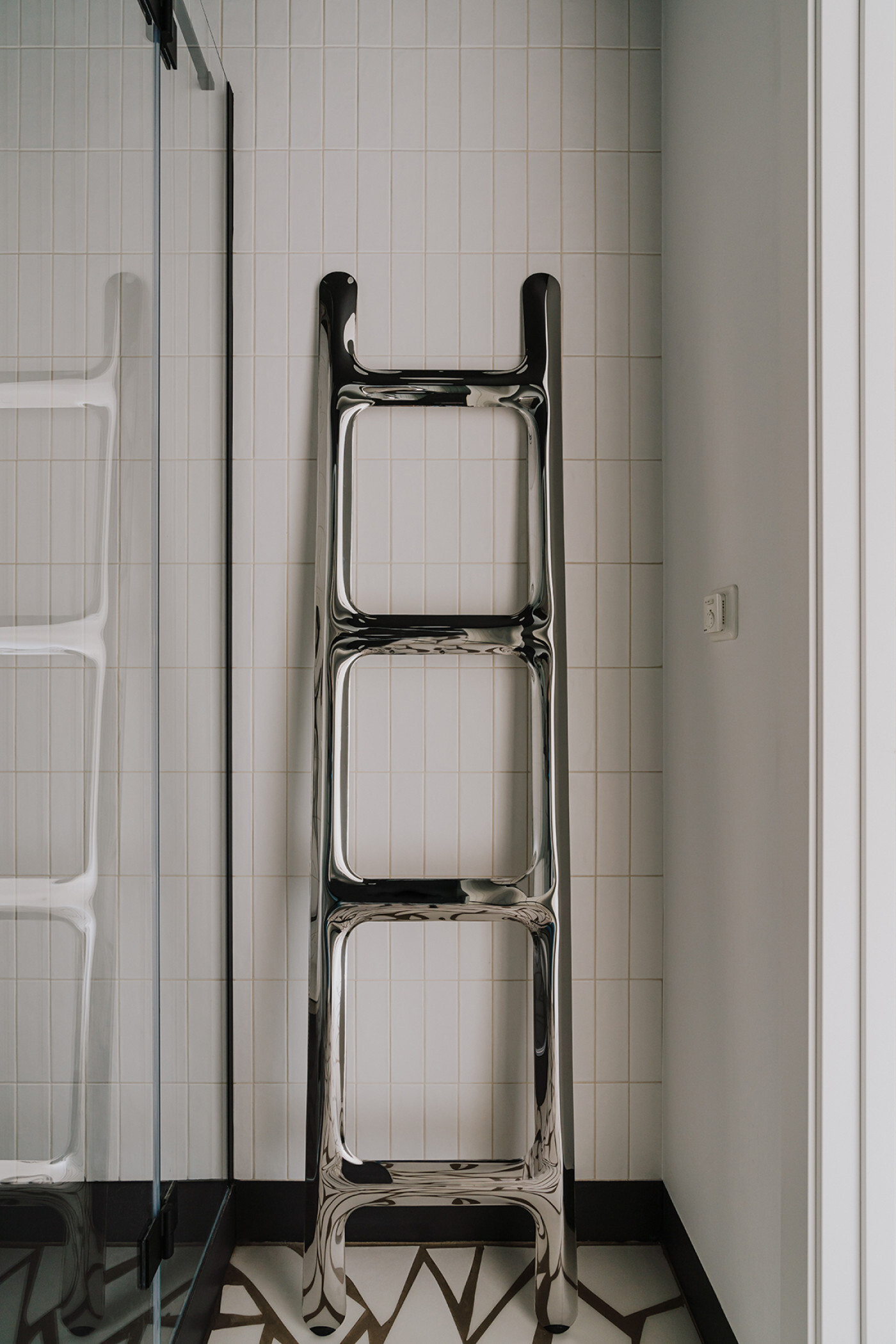 drab hanger inox polished zieta studio