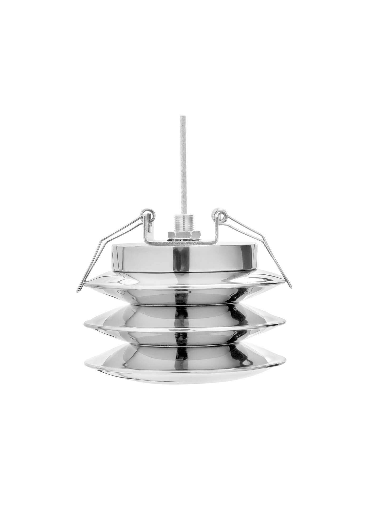 Harmonica Ceiling Inox Polished