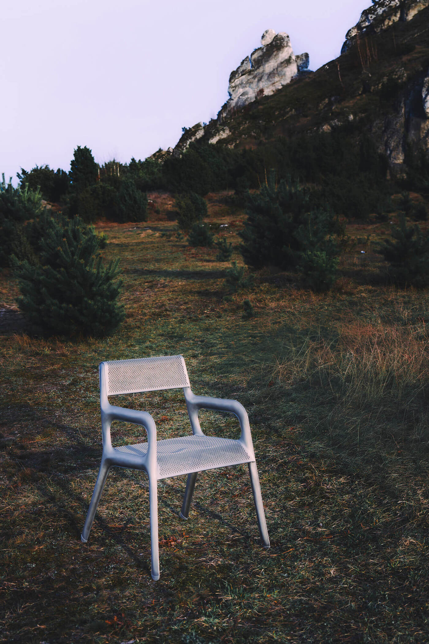 Ultraleggera Arm Chair in the mountains