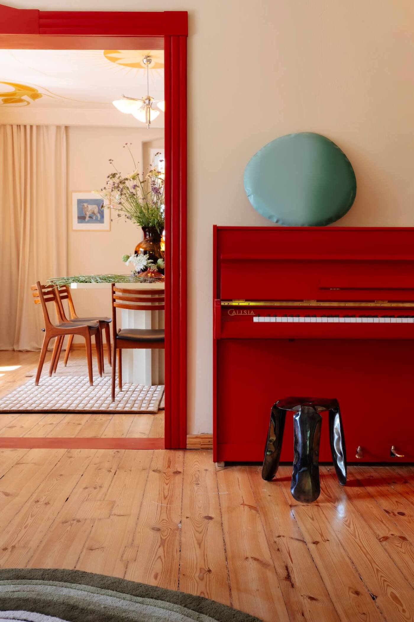 zieta plopp in a colorful room