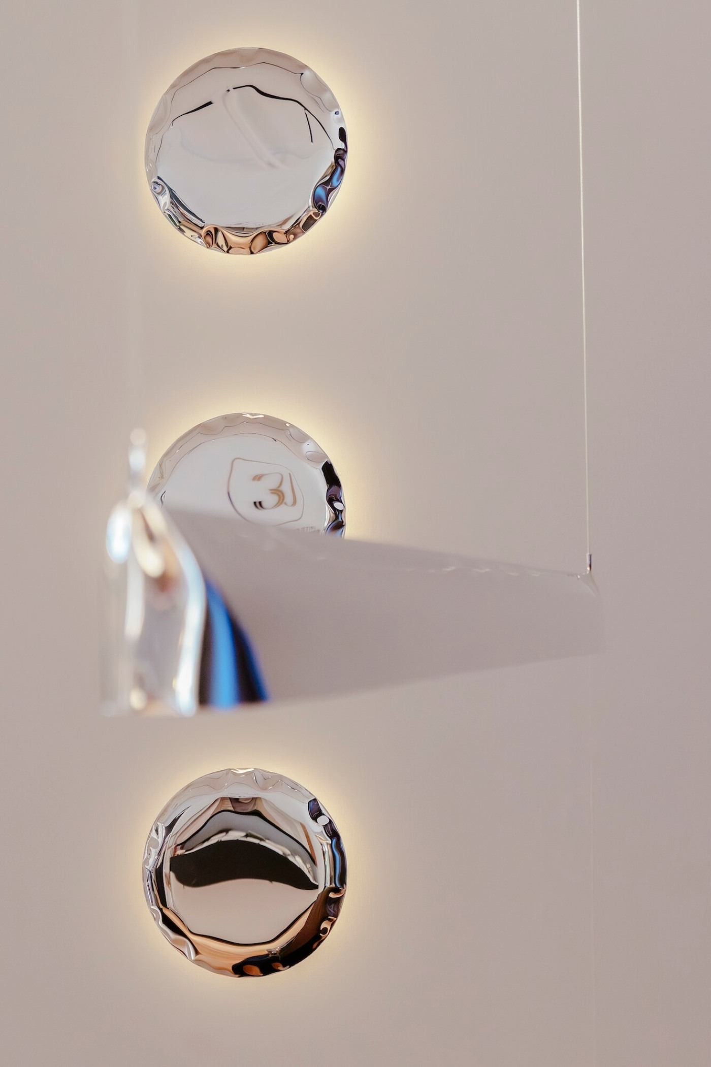 zieta kin and blade inox lamps