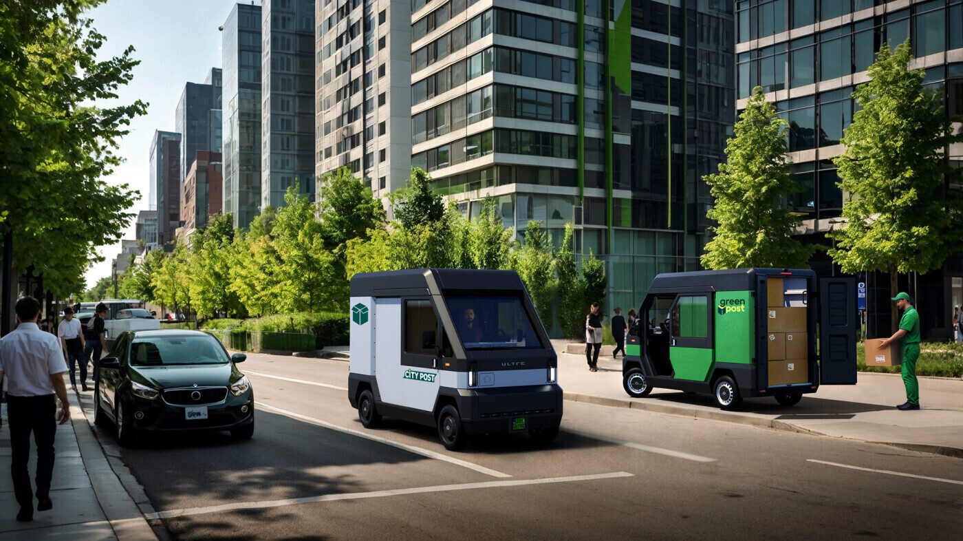 ultre mobility electric vehicles in a city