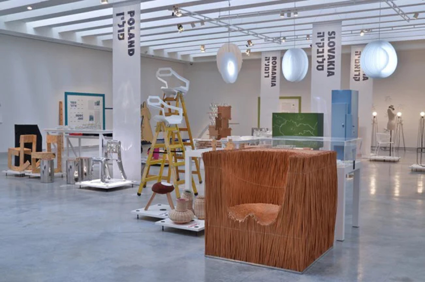 Zieta 2013, Chippensteel 0.5 is exhibited at Common Roots in Design Museum Holon, HolonIsrael