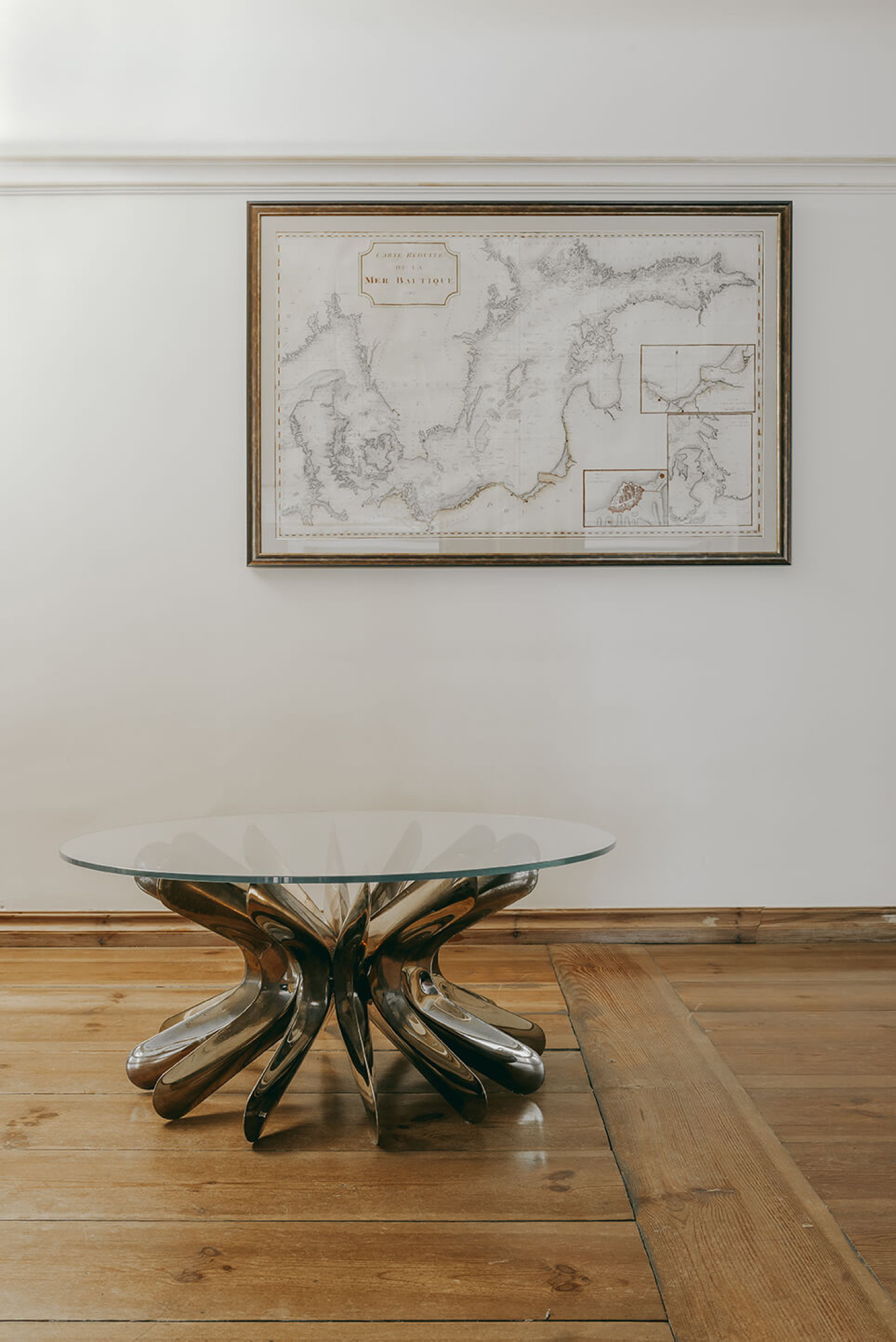 inflated steel coffee table by zieta studio 