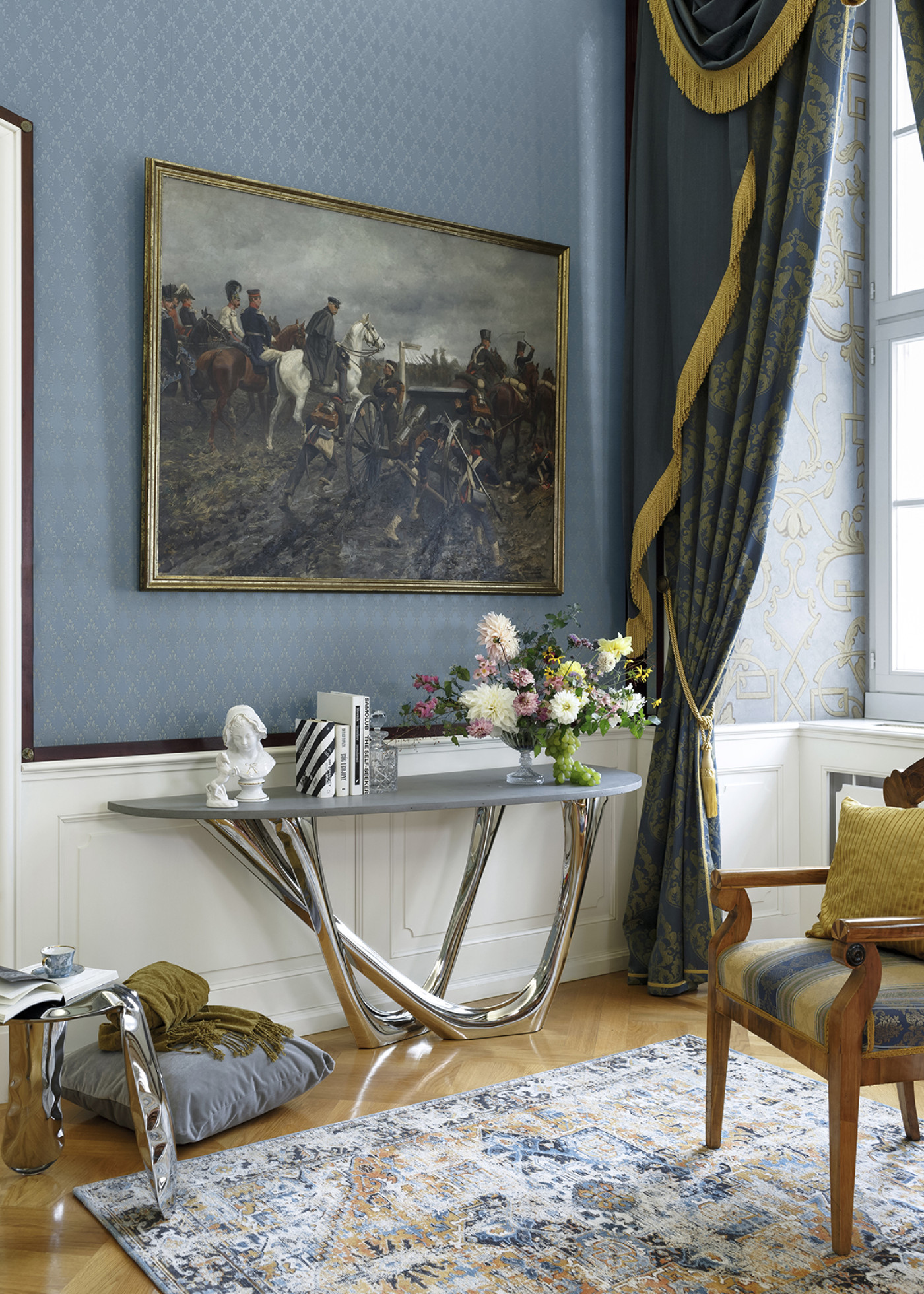 Zieta_G-CONSOLE_DUO_left_concrete_top_inox_base_Zieta_Collection__fot_alicjakielan