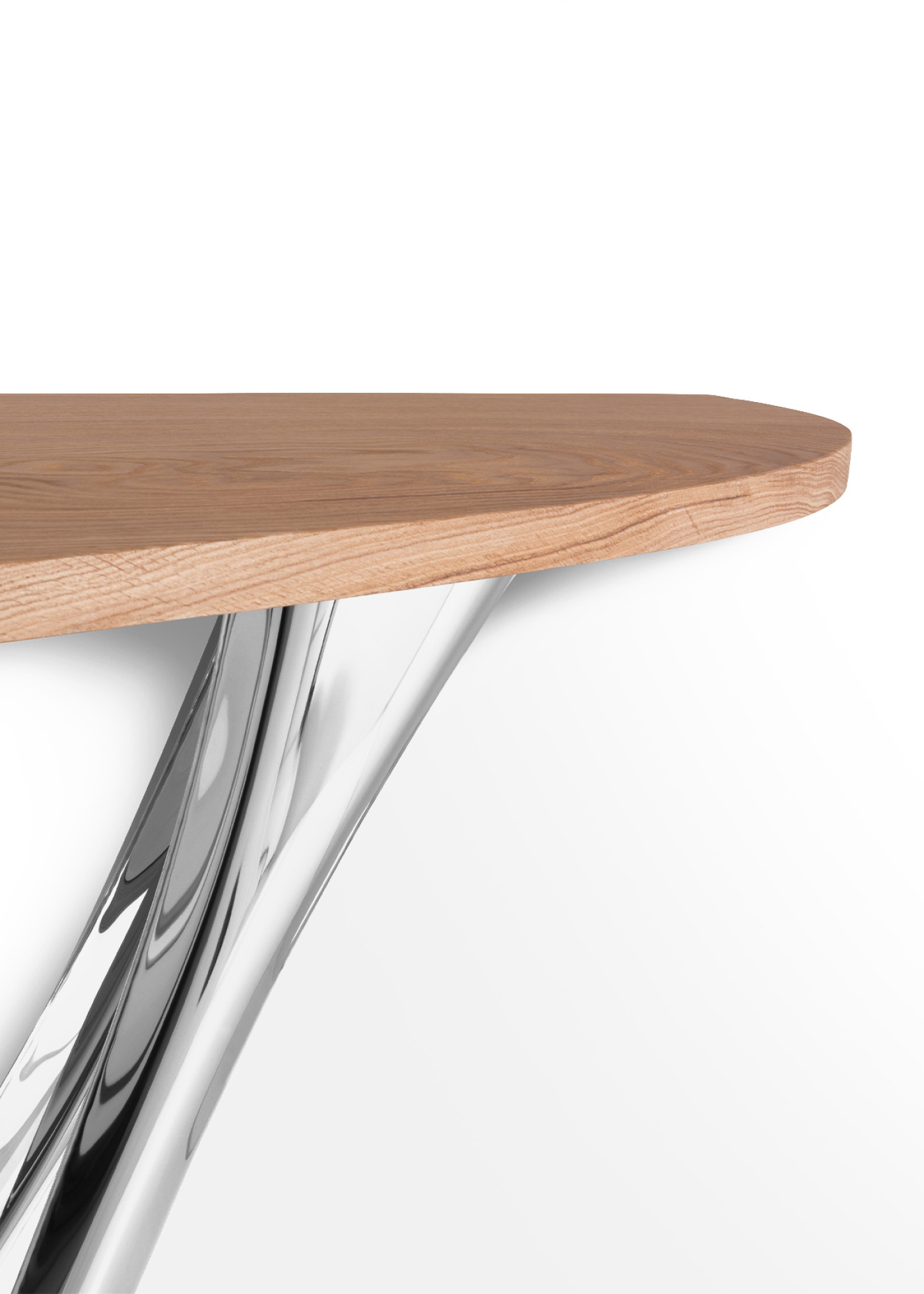 Zieta_G-CONSOLE_MONO_Right_light_oak_top_inox_base_Zieta_Collection