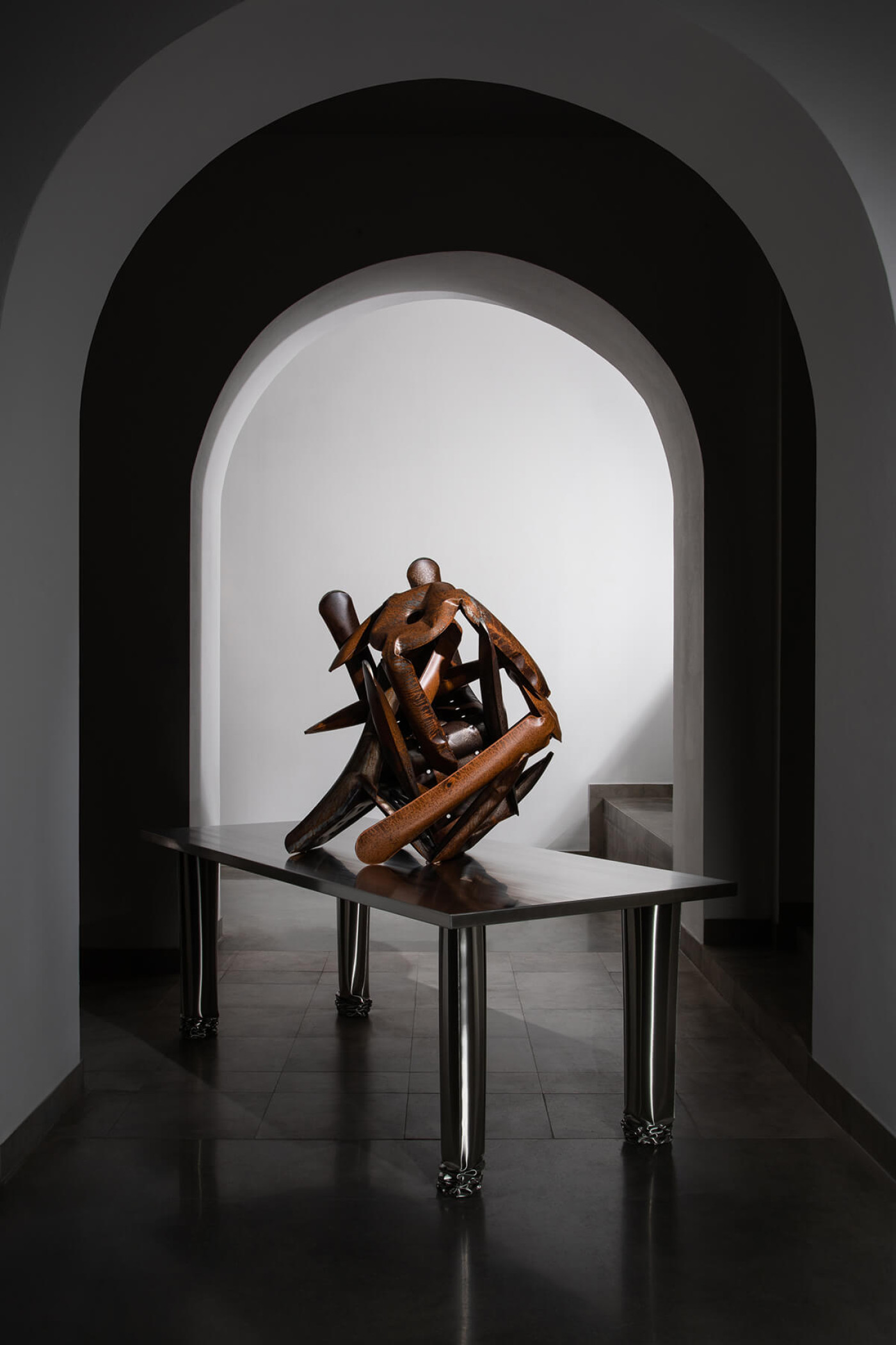 Zieta_CRASH_TABLE_inox_Zieta_Collection_PLOPP_Stool_Standard_photo_by_Weronika_Trojanowska