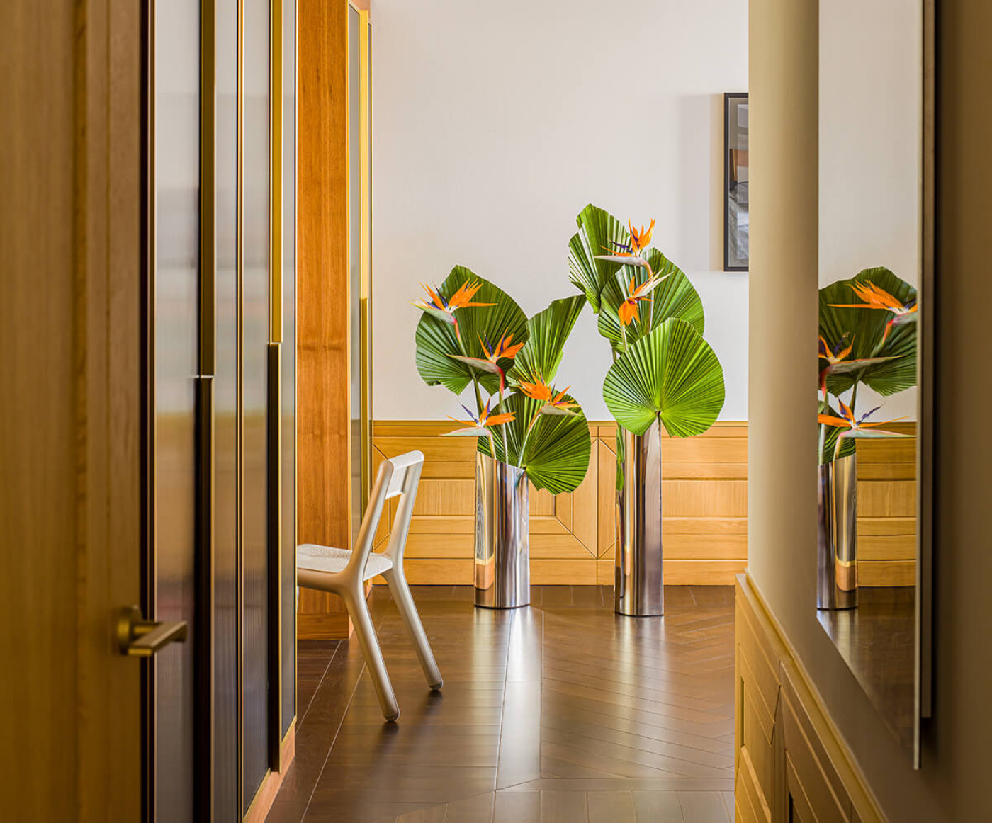 vases by zieta studio in interior setting 
