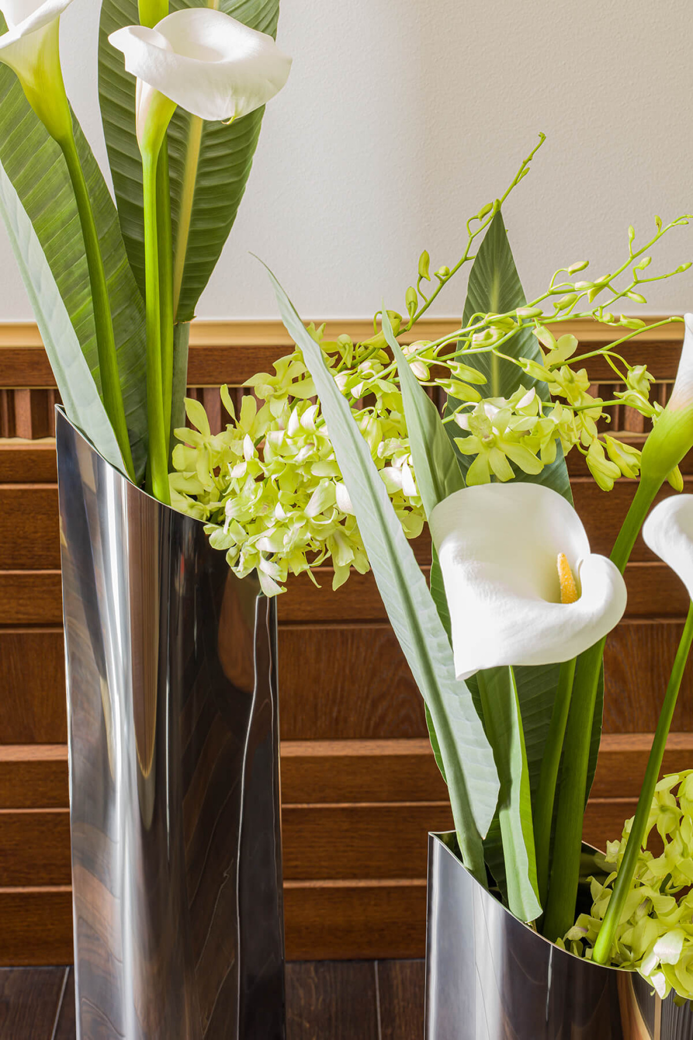  vases by zieta studio made of inflated steel