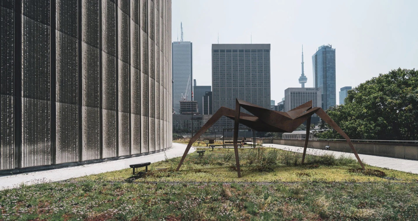 Gliederfüßer Oskar Zięta spider sculpture