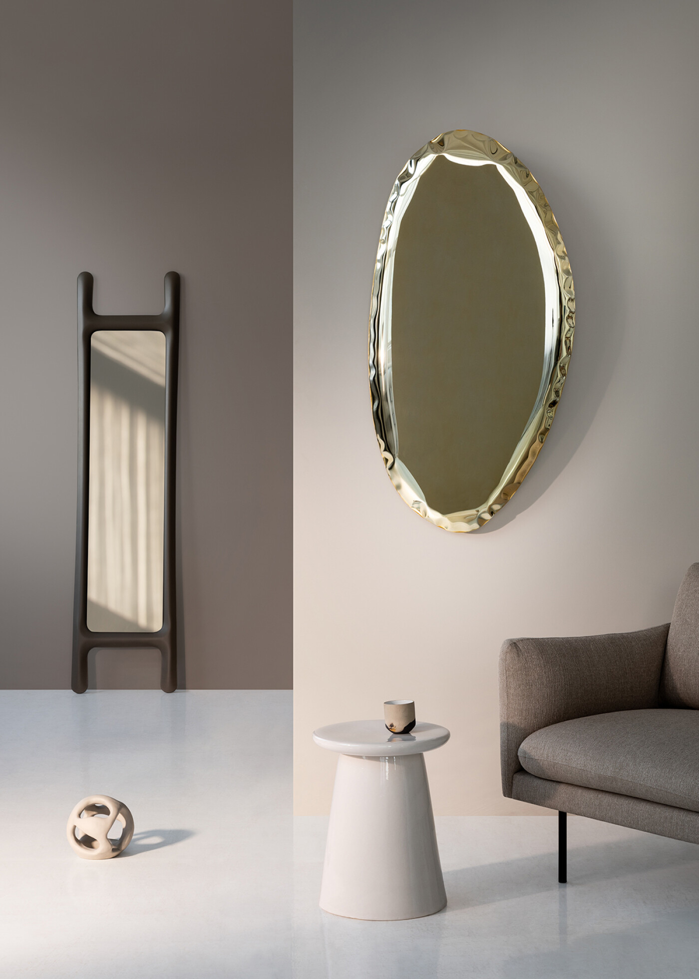 DRAB_Mirror_beige_RAL_7006_Zieta_Collection_interior
