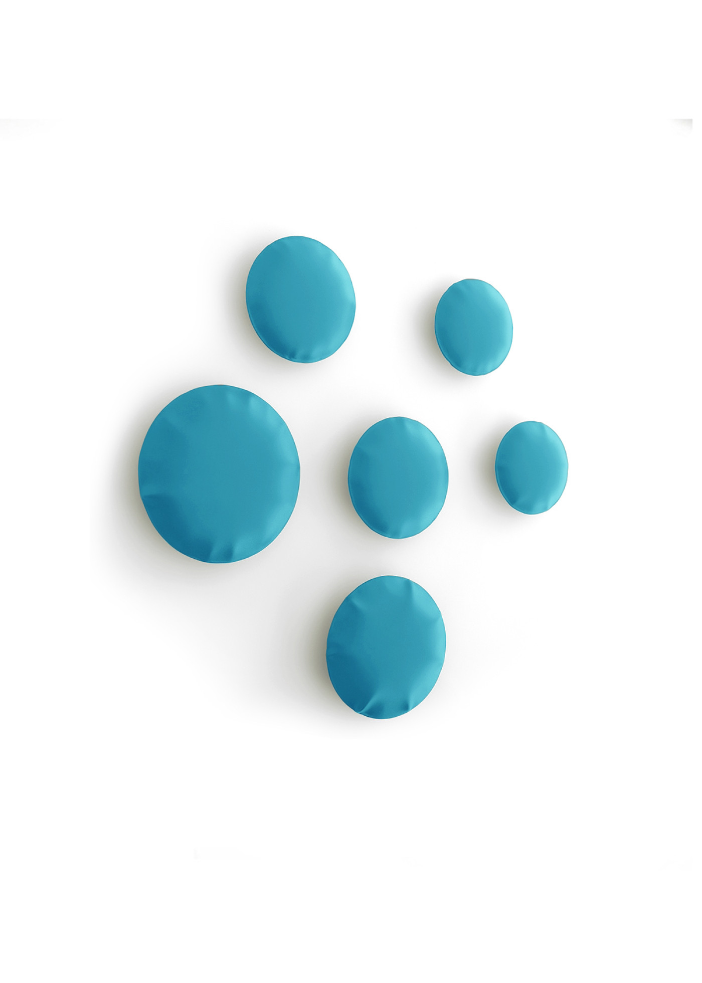 Pin Set 6 Water Blue Matt 5021