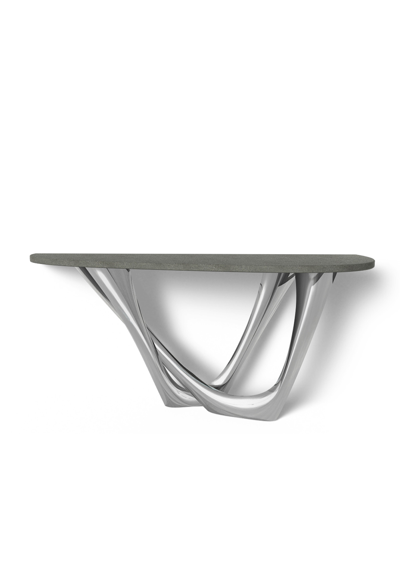g-console duo left_Concrete No3_inox brushed