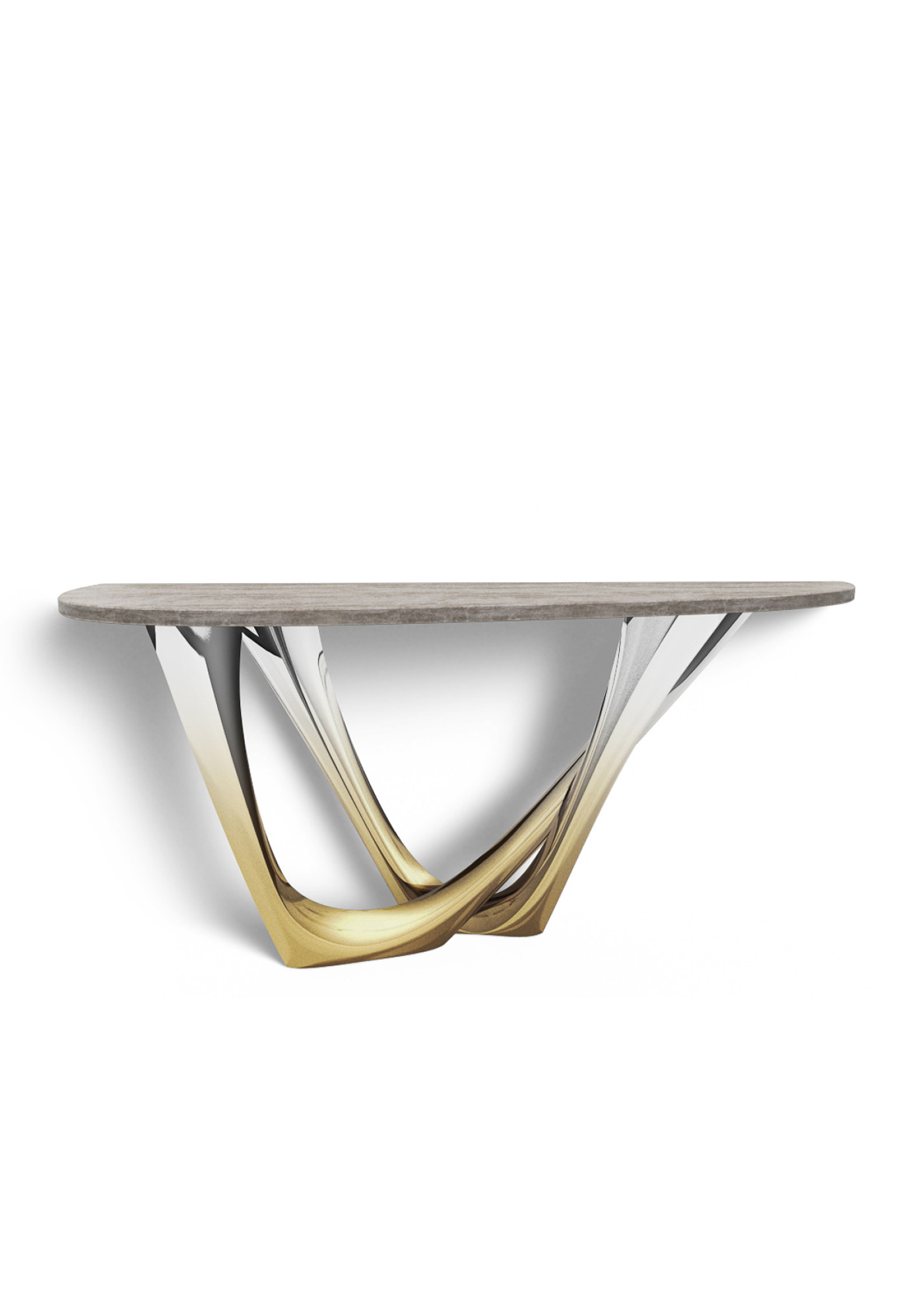 g-console duo right_granit 433_heat flamed gold